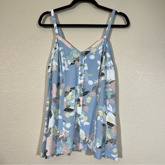 Torrid 00 fit and flare floral print tank top - Picture 14 of 14